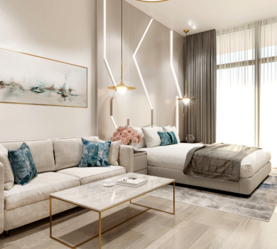 Prime Gardens Furnishing project in Arjan Dubai