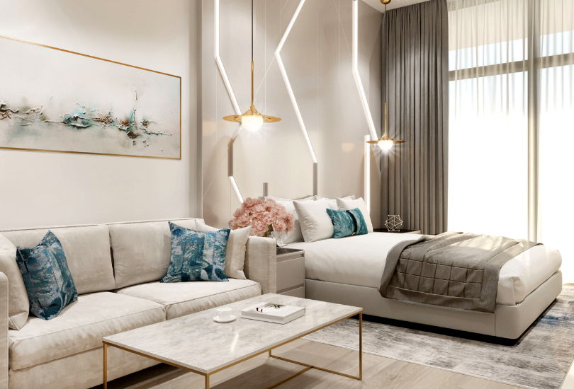 Prime Gardens Furnishing project in Arjan Dubai