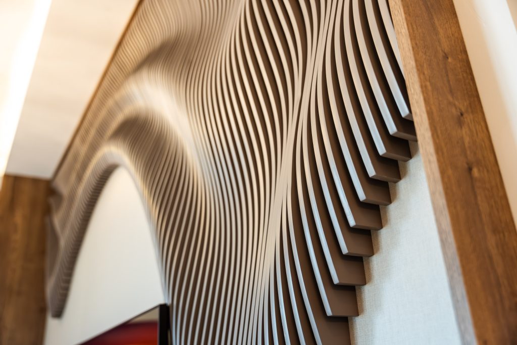 Wall Unit Wave Design